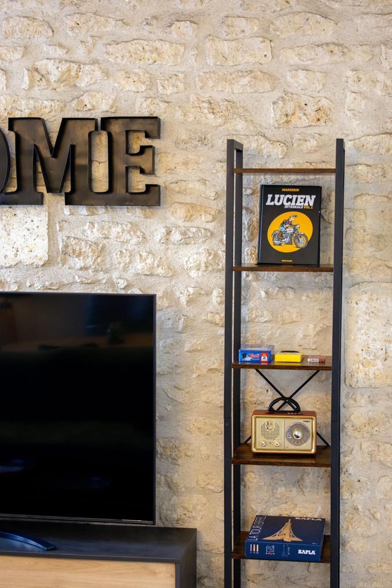Le Lucien Eco-Appart'Hotel - Angouleme - Centre - Wifi - Parking Prive - Classe 4 Etoiles Luaran gambar
